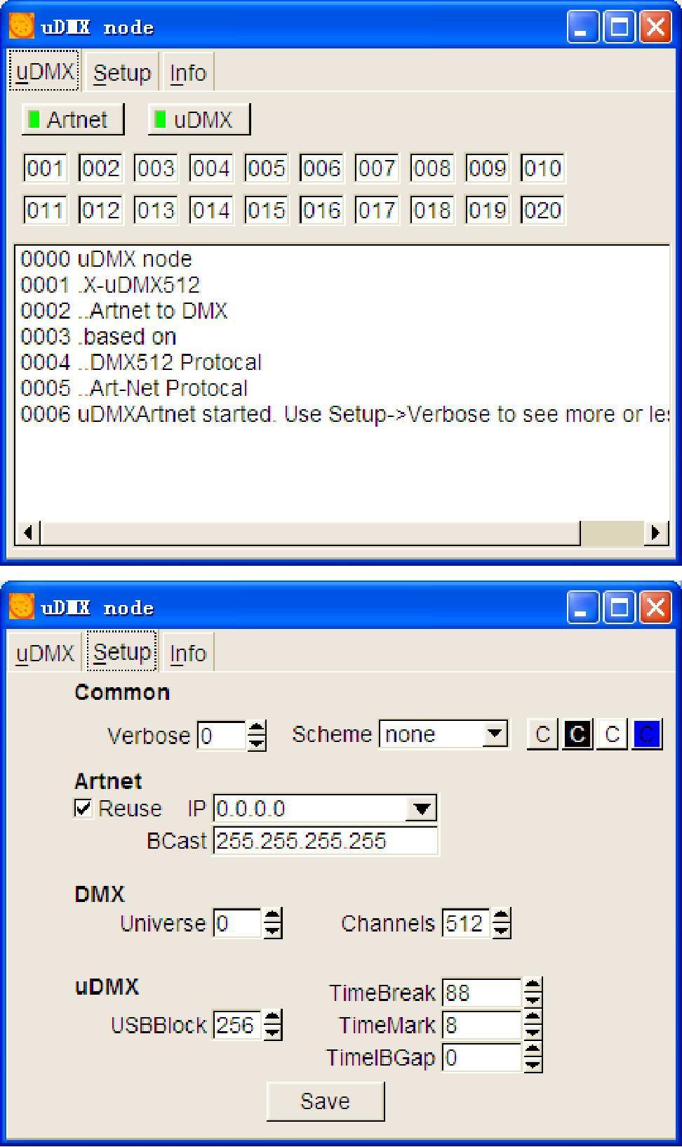 udmx driver for windows 10